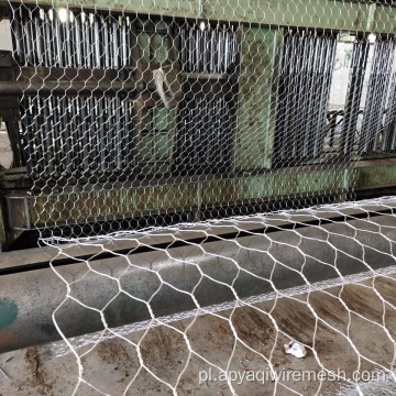 skręcona sześciokątna ściana oporowa Gabion Box